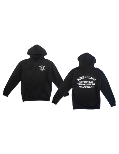 P16 Powerplant Staple Garage Hoodie, Black, P16 Powerplant Staple Garage Hoodie, Black XXL