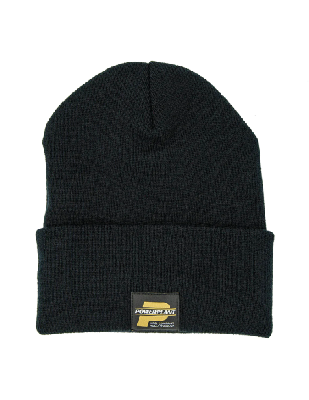 Daily Beanie, black with black label