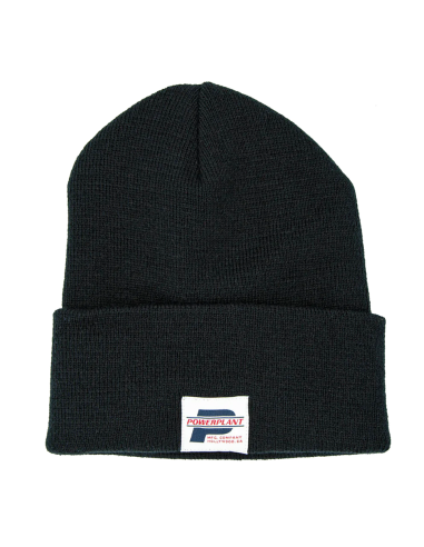 Daily Beanie, black with white label