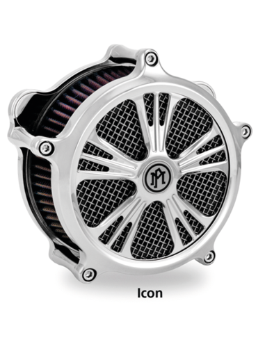 PM aircleaner cover Icon Chrome