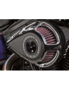 PM A/C Jet Blk CVO23-Up FLH/T24-Up