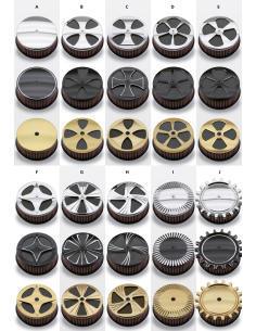 GZP Chrome HP Classic smoothie Aircleane