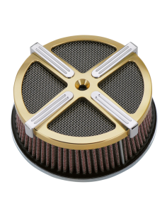 GZP Bronze & Chr 3D Active HP Aircleaner