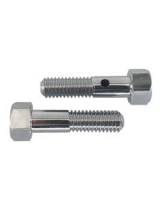 GZP Chr breatherbolts 3/8 -16 Pair